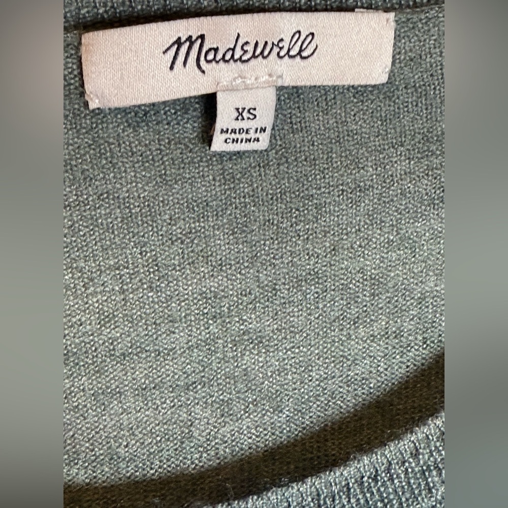Madewell Merino Wool Blend Pullover Sweater XS - Picture 6 of 8